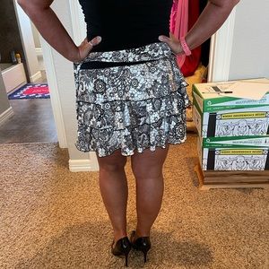 Strapless, short dress